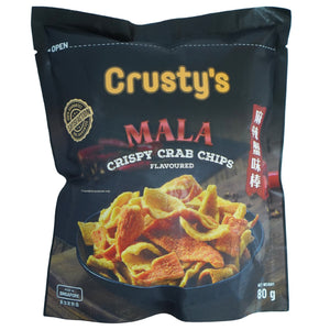 Crusty's Crispy Crab Chips Flavoured